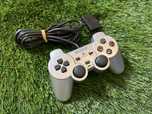 Oryginalny ! Srebrny Pad Kontroler PlayStation 2 Ps2 DualShock 2