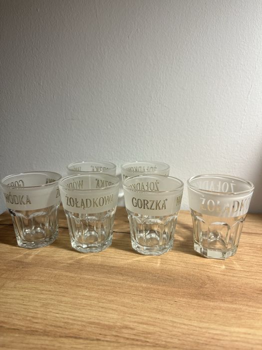kieliszki do wódki żołądkowa gorzka