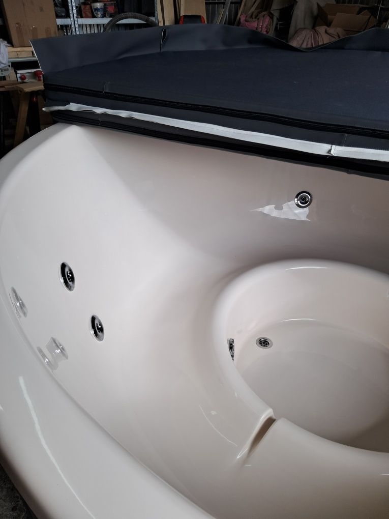 Balia ogrodowa ruska bania jacuzzi basen beczka
