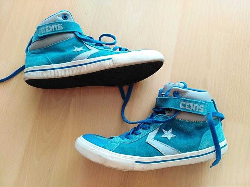 CONVERSE CONS buty trampki skórzane wysokie za kostkę rozmiar 38.5