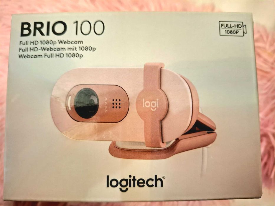 Вебкамера logitech brio 100. Full HD 1080p