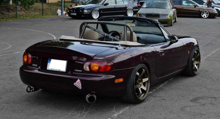 Mazda MX5 NB Ducktail Spoiler Klapy