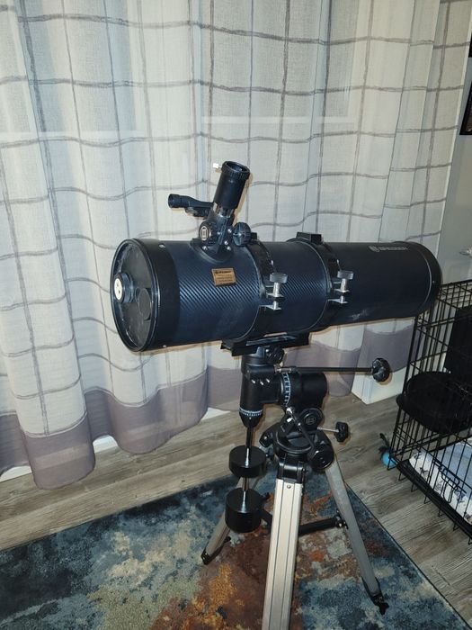 Teleskop reflektor Bresser 1400x150 stan jak nieużywany .