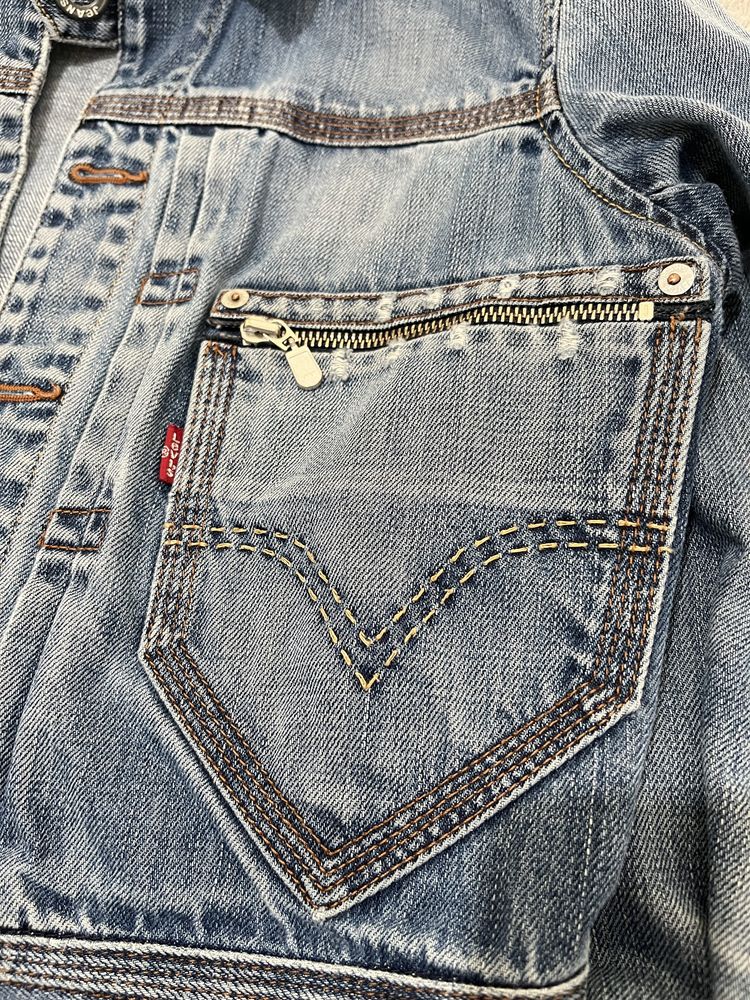 Levi’s r. M kurtka jeansowa katana damska niebieska