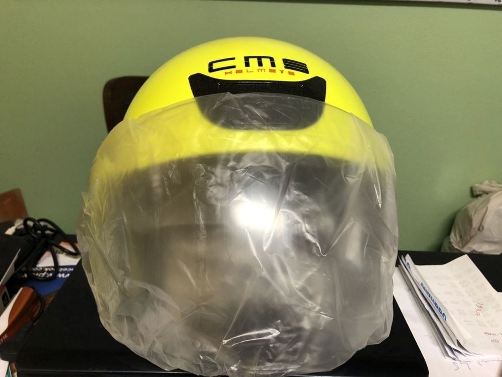 Capacete CMS aberto Fluor_M