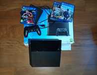 Playstation4 PS4 + Comando * 4 Jogos + Caixa e cabo