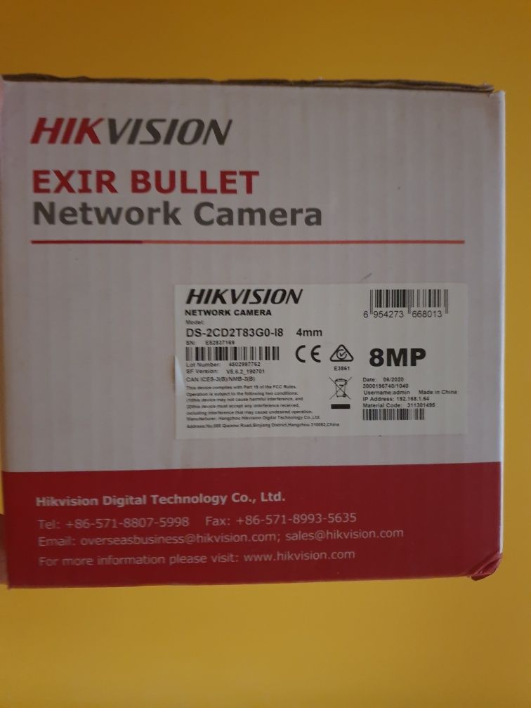 Kamera Hickvision 8MP