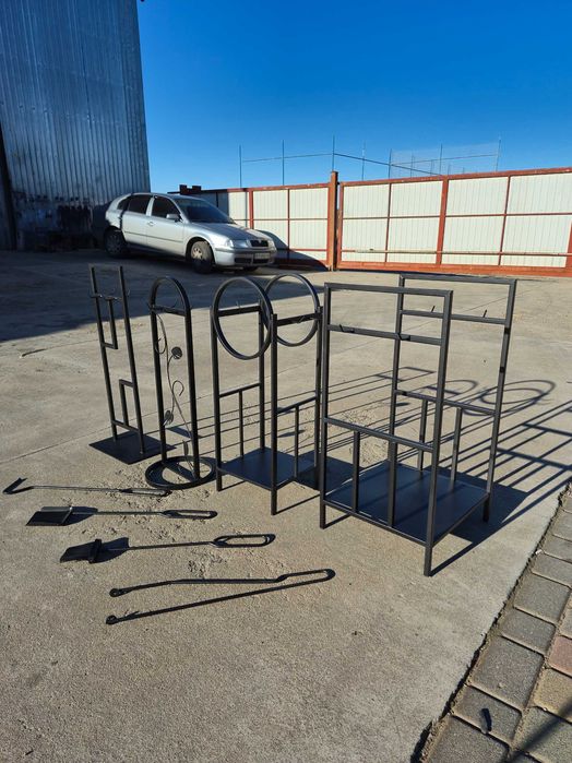 Кований набір для каміну LOFT №8