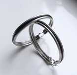 Серебряные серьги 925 ,, Конго ''13,5 г.