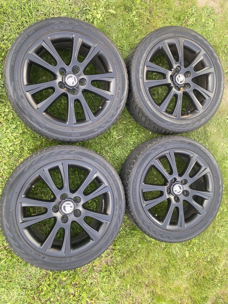 Alufelgi 5x112 17” z oponami Skoda, Audi, Seat, Volkswagen