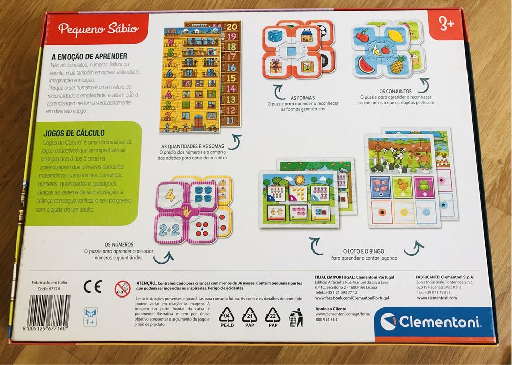 Jogos de Cálculo - Clementoni