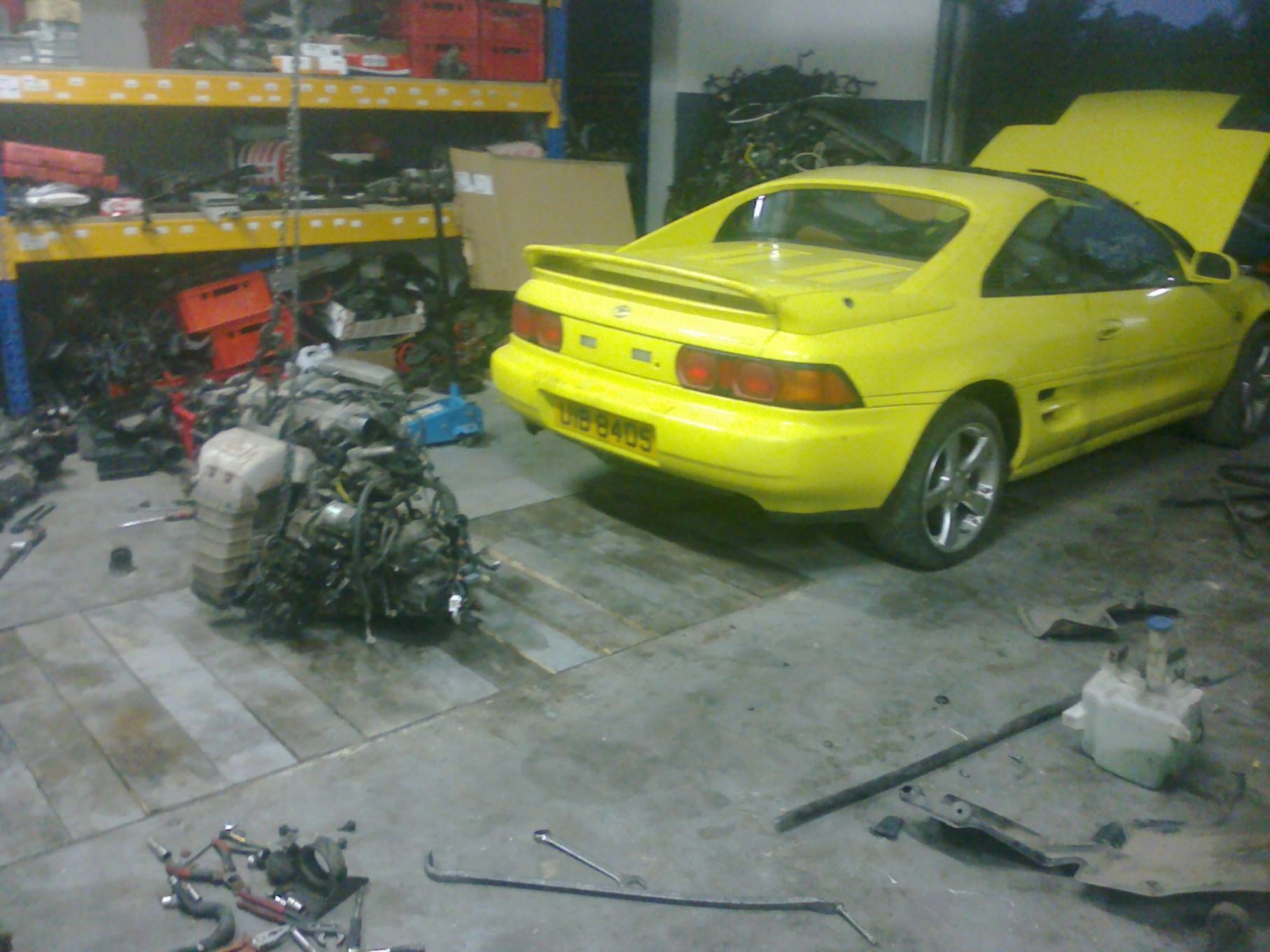 Toyota MR2 zzw30 1,8 vvti osłona silnika górna pokrywa 11212-22061
