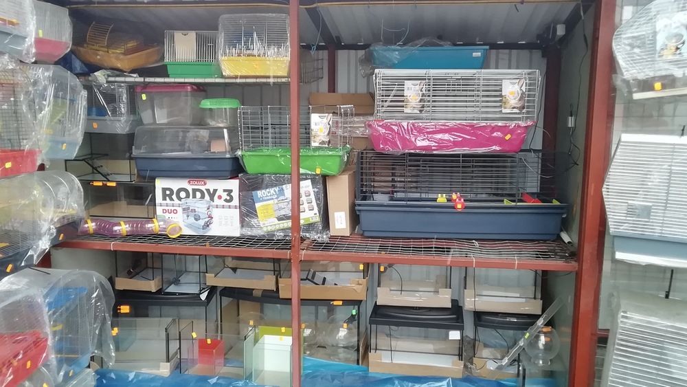 Klatka dla chomika i małych gryzoni.