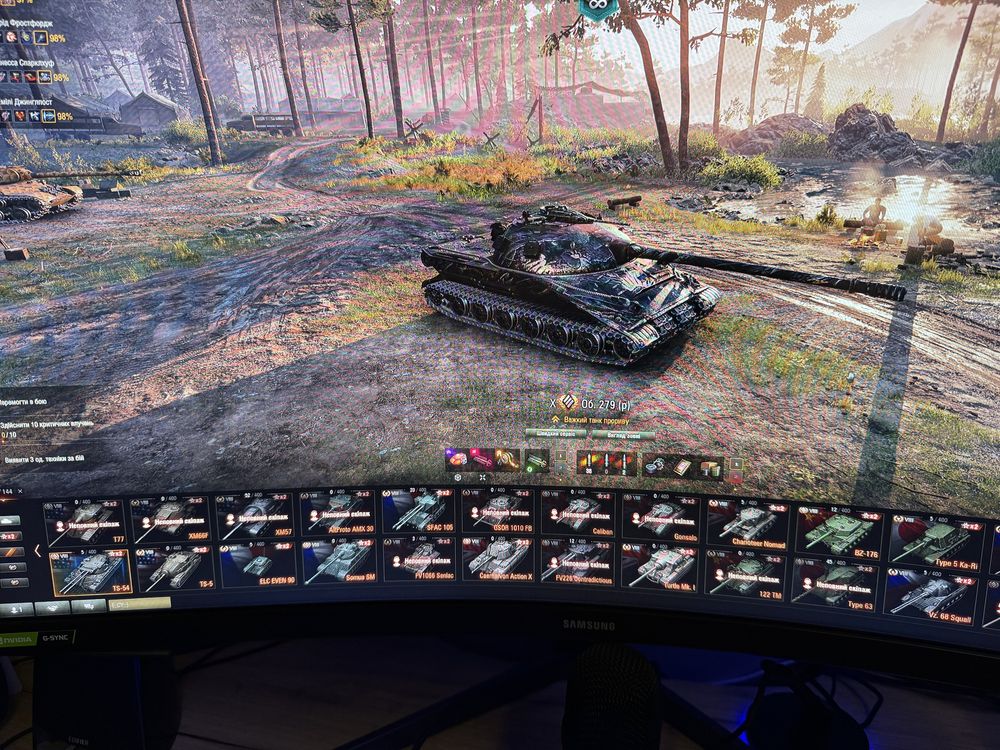 Продам бірюзовий акаунт WOT!!