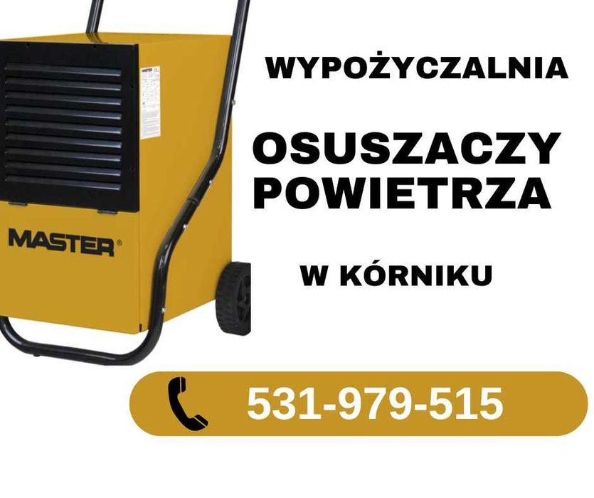 Osuszacz powietrza, wiatrak - osuszanie - Kórnik ( otwarte 7.00-20.00)