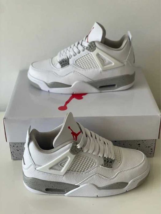 Buty Trampk Jordan 4 Retro White Oreo R.39