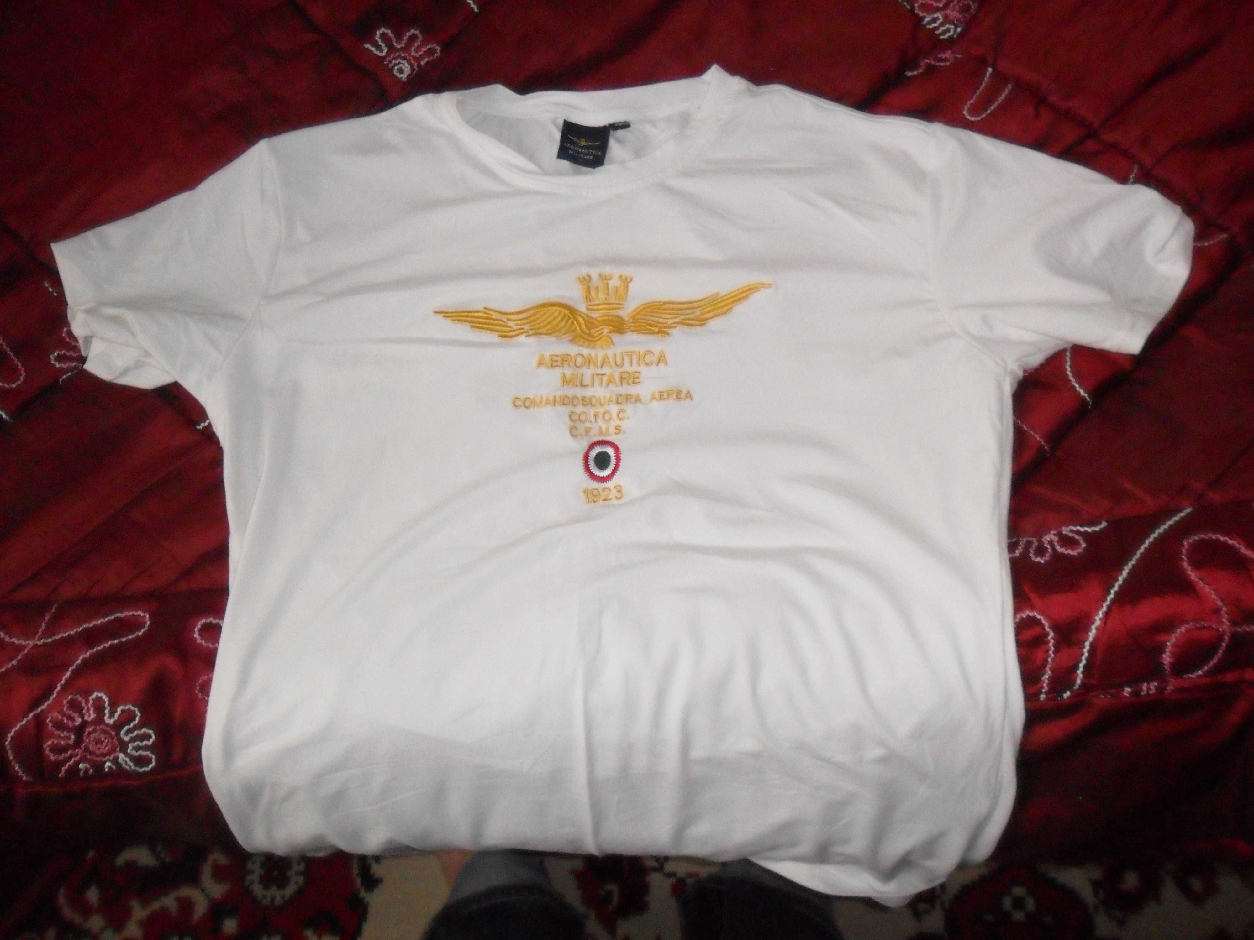 футболка с вышивкой орел