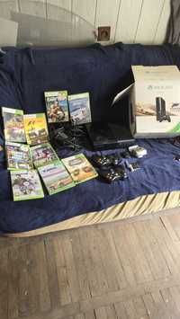 Xbox 360 500gb + 9 Gier