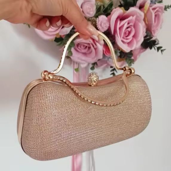 Torebka damska złota