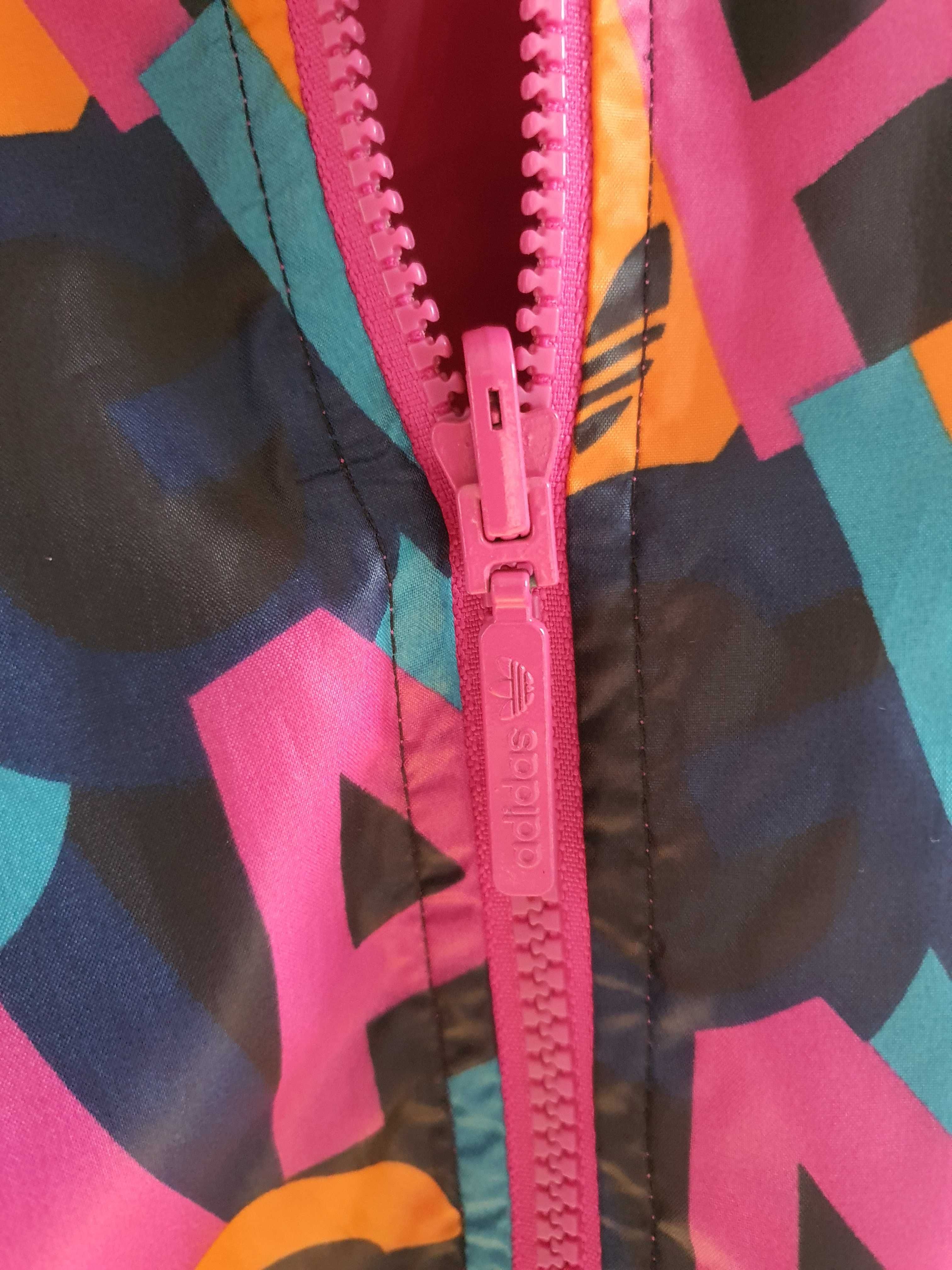 Kurtka damska wiatrówka Adidas Oryginals dwustronna r. 36