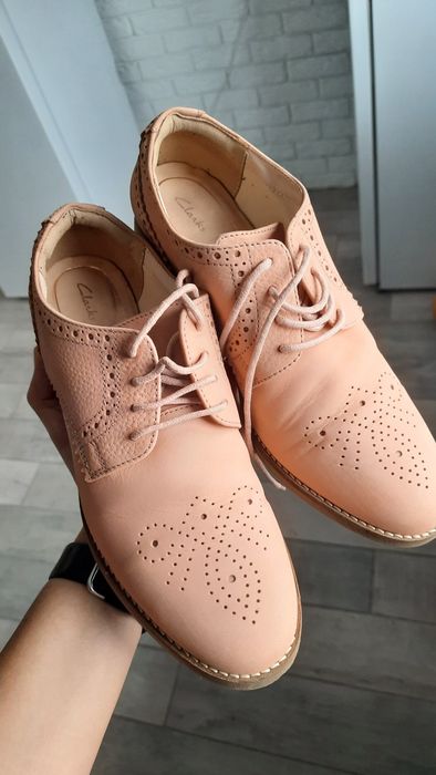Туфлі оксфорди,шкіра clarks(португалія) оксфорди