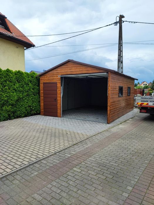 Garaż blaszany 4x6 6x5 6x5,80 6x6 7x6 8x6 9x5 9x6 - PRODUCENT Premium!