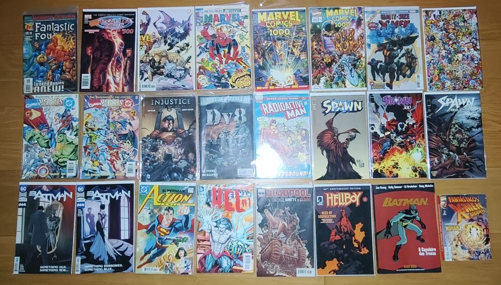 LOTE Edições Especiais BD US/PT - Marvel/DC - Image