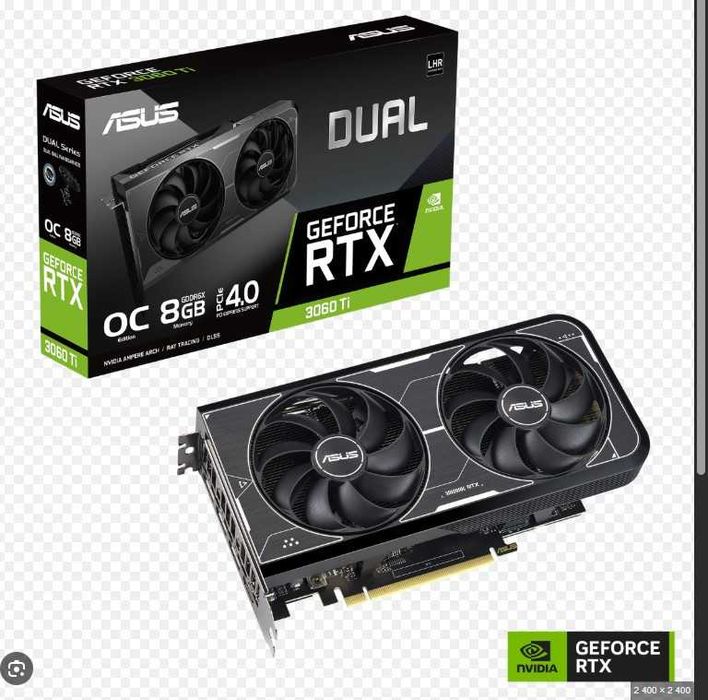 3060ti GARANTIA Asus Dual Placa Grafica