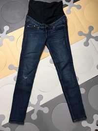 Spodnie ciążowe h&m mama 36 s jeansowe jak nowe