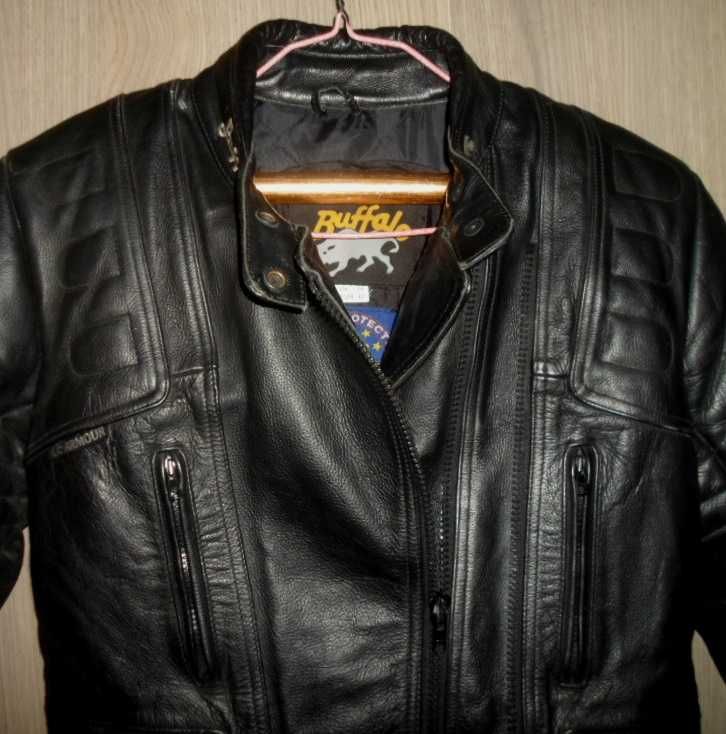 куртка косуха кожаная женская мотокуртка Buffalo UK-16 EUR 42 наш-48