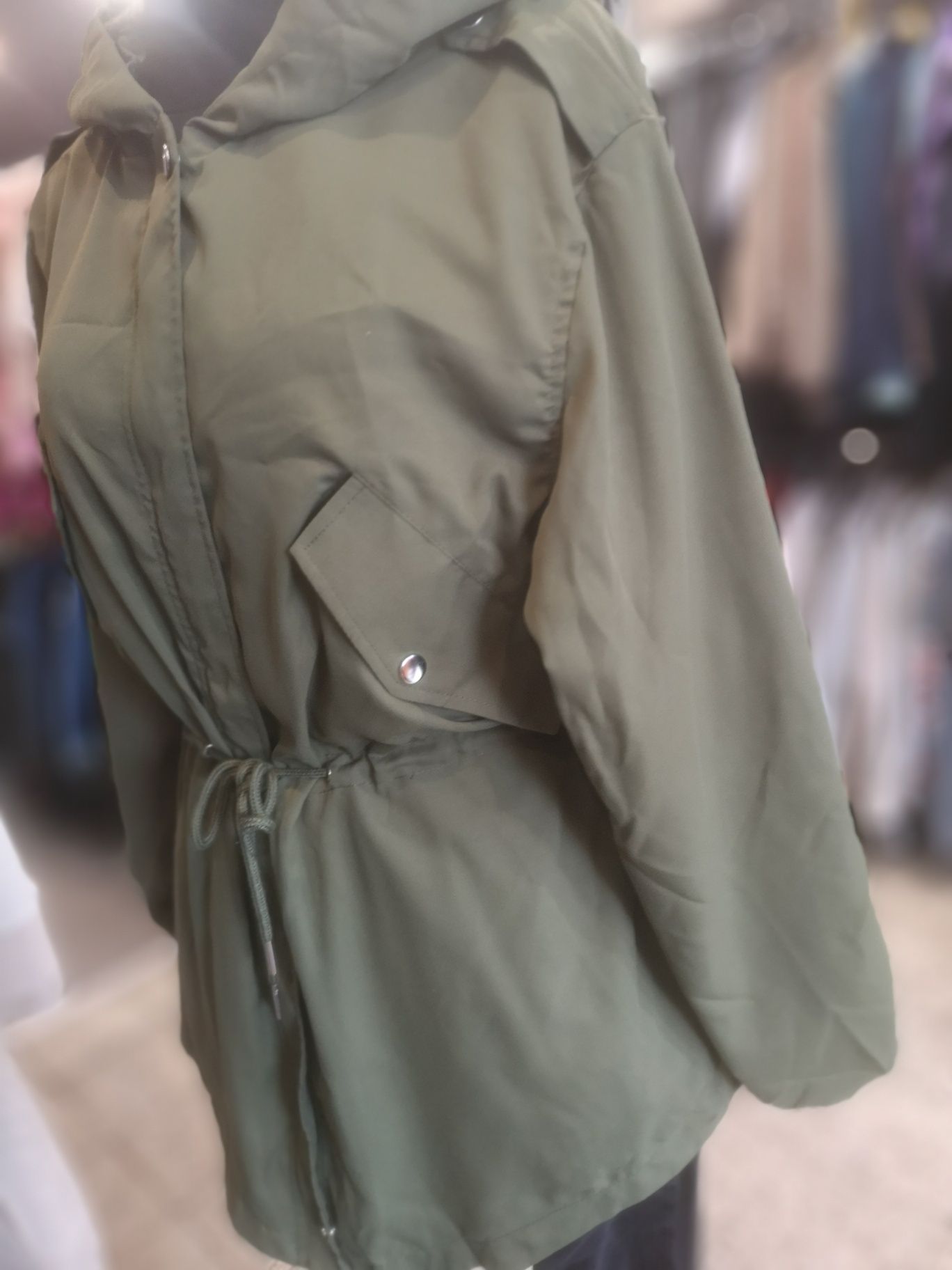 Parka khaki rozm L