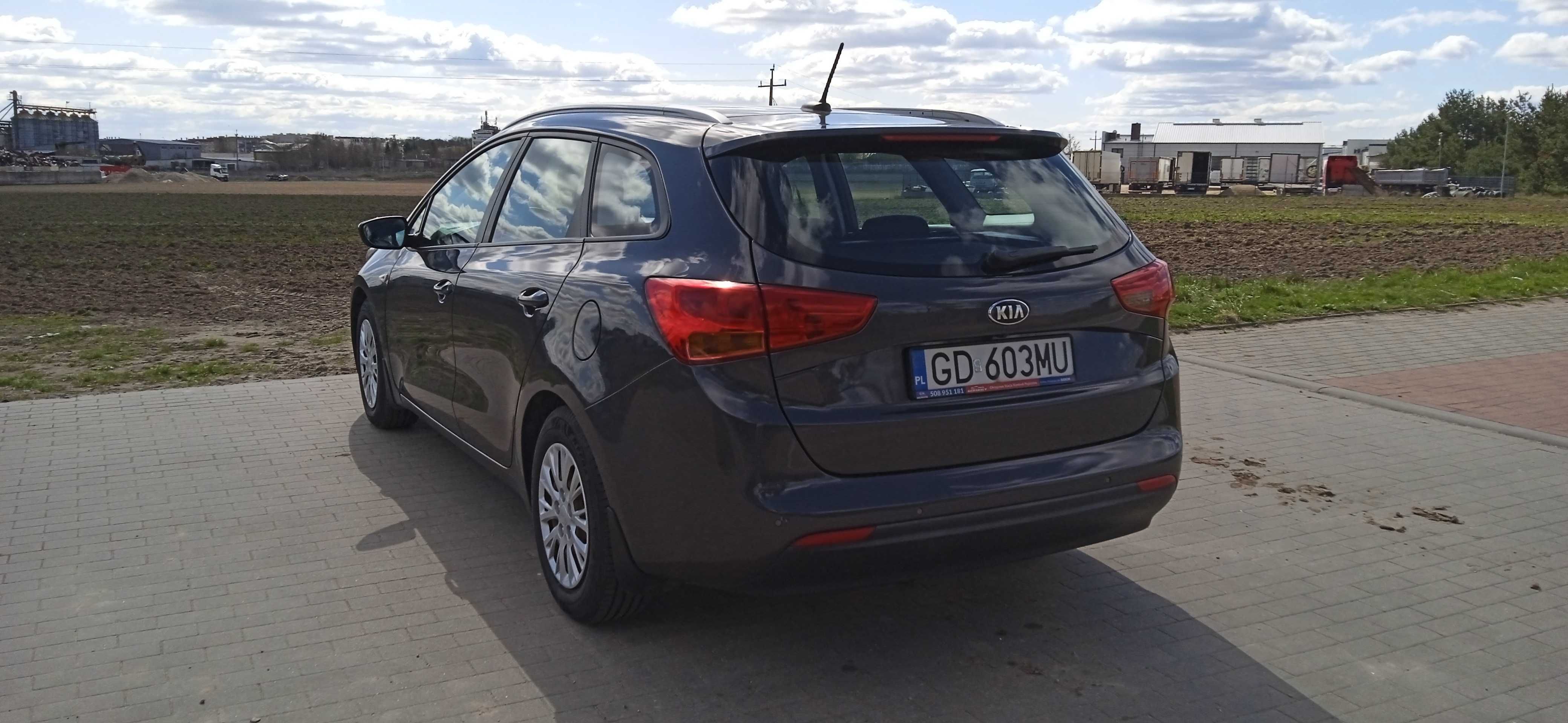 Kia Cee'd grudzień  2016r. 1,6 Benzyna polski salon kamera klimatronik
