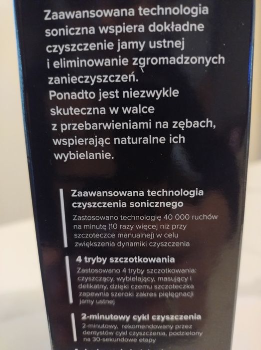 Szczoteczka soniczna do zębów Viccio STR400K