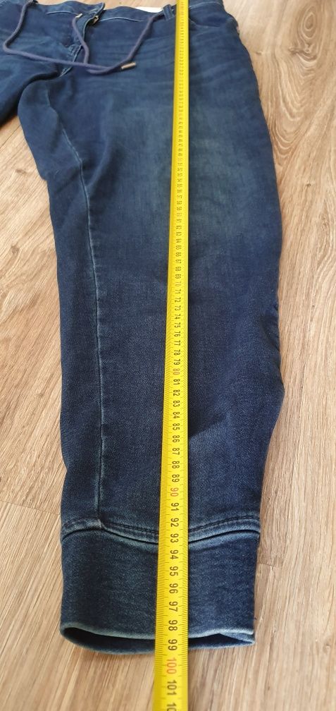 Nowe spodnie NEXT  joggery rozmiar L 42 kolor granatowy