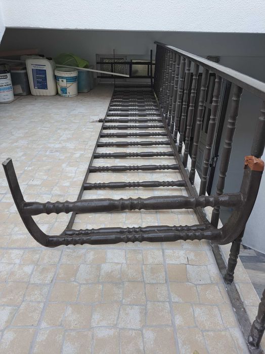 Gradeamento Ferro 3,20 x 50 Pintado Castanho