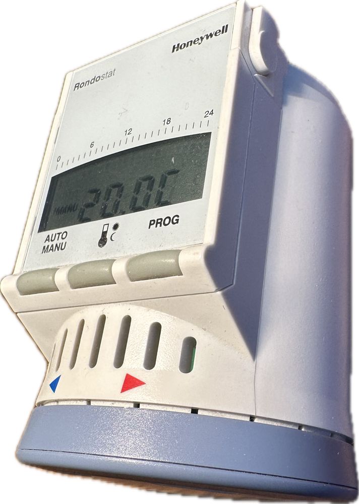 Głowica termostatyczna x 1 elektron. honeywell Rondostat+adaptery