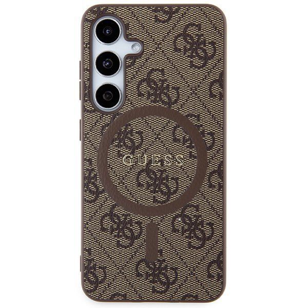 Guess Guhms24Sg4Gfrw S24 S921 Brązowy/Brown Hardcase 4G Collection