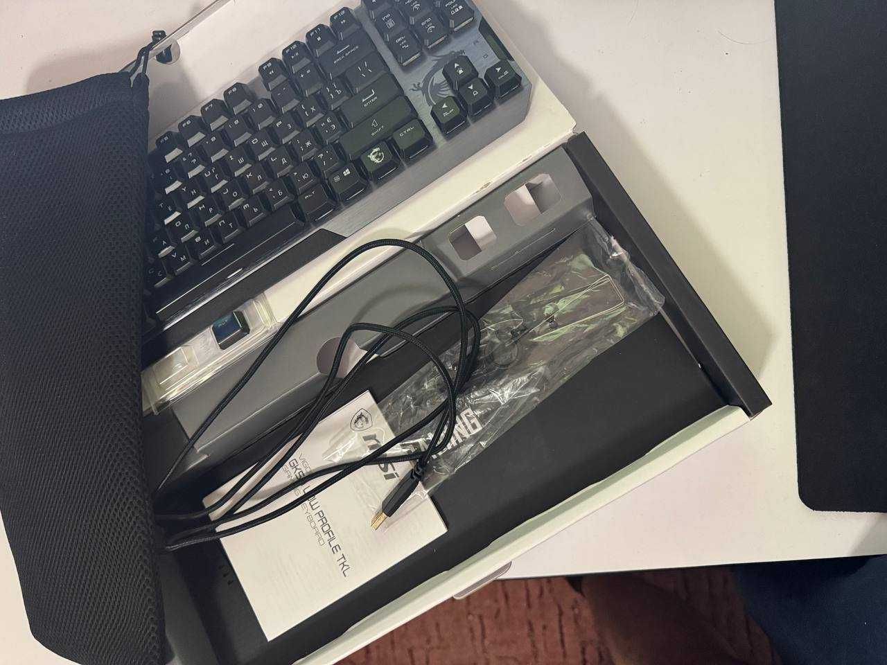 Супер цена 940 ГРН! Клавиатура MSI Vigor GK50 Low Profile TKL