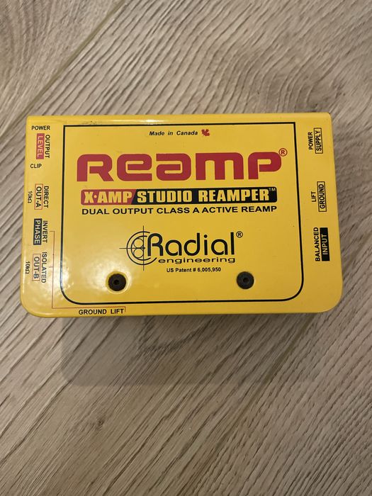 Radial Reamp Box - Como Novo