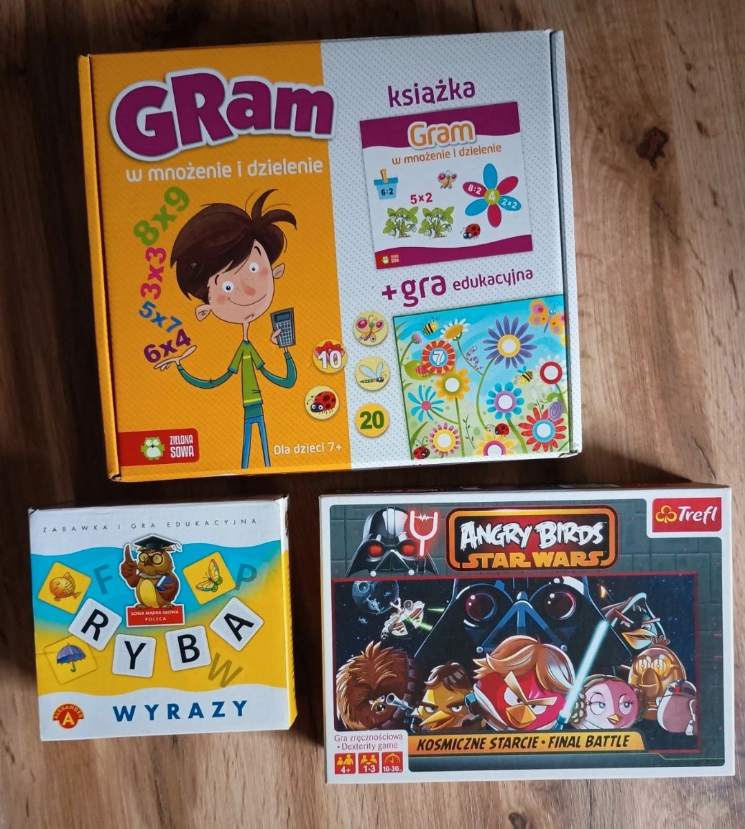Gry edukacyjne i zręcznościowa