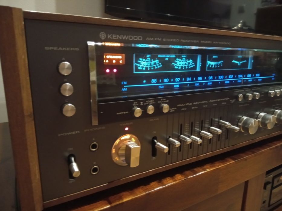 Amplituner Kenwood kr 11000g eleven Czarny