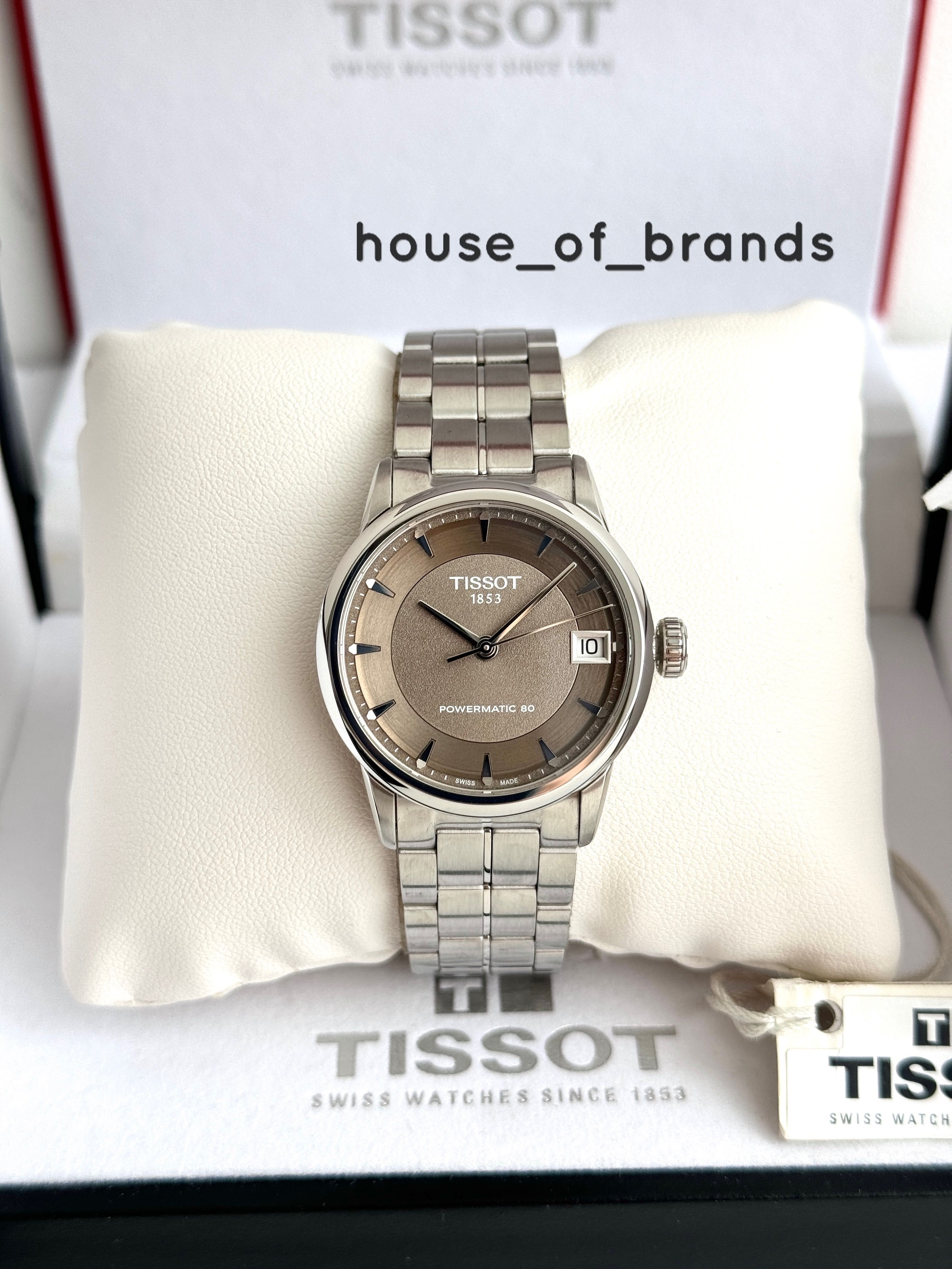 TISSOT Luxury Жіночий швейцарський годинник женские часы механика