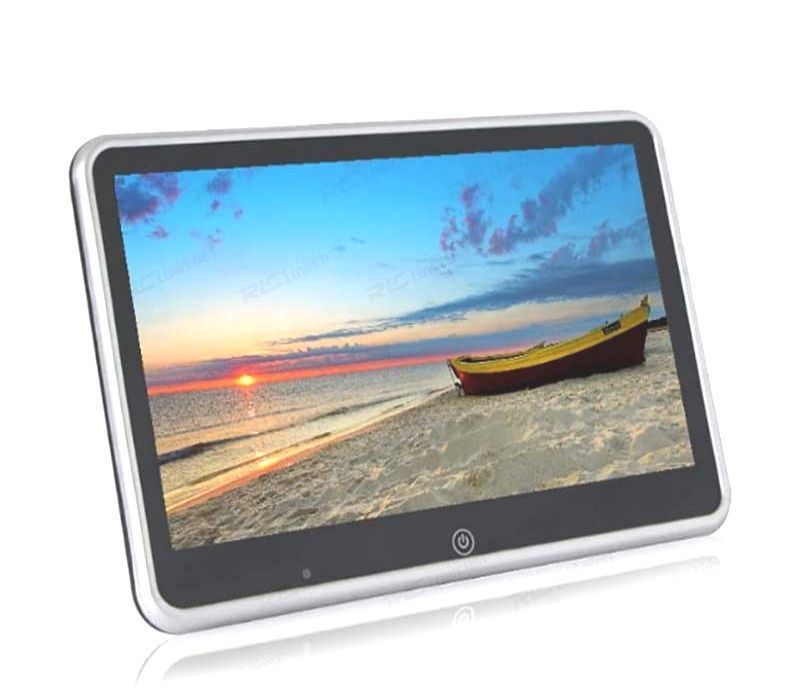 ECRÃ PARA ENCOSTO DE CABEÇA MULTIMEDIA 10 PULGADAS HD TÁCTIL USB SD
