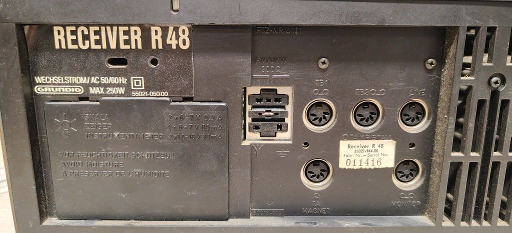 Amplituner SUPER hi-fi stereo GRUNDIG R 48