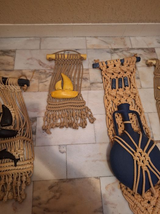 Painel de parede com alusao a um barco