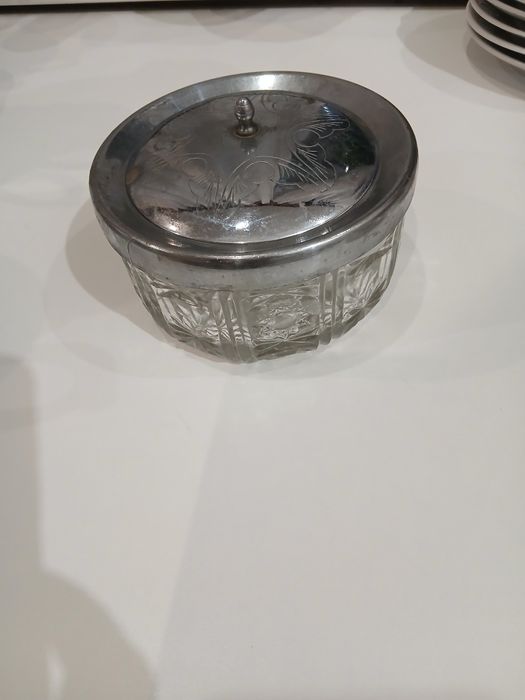 Цукерниця вінтаж. Сахарница. Чайничок для води