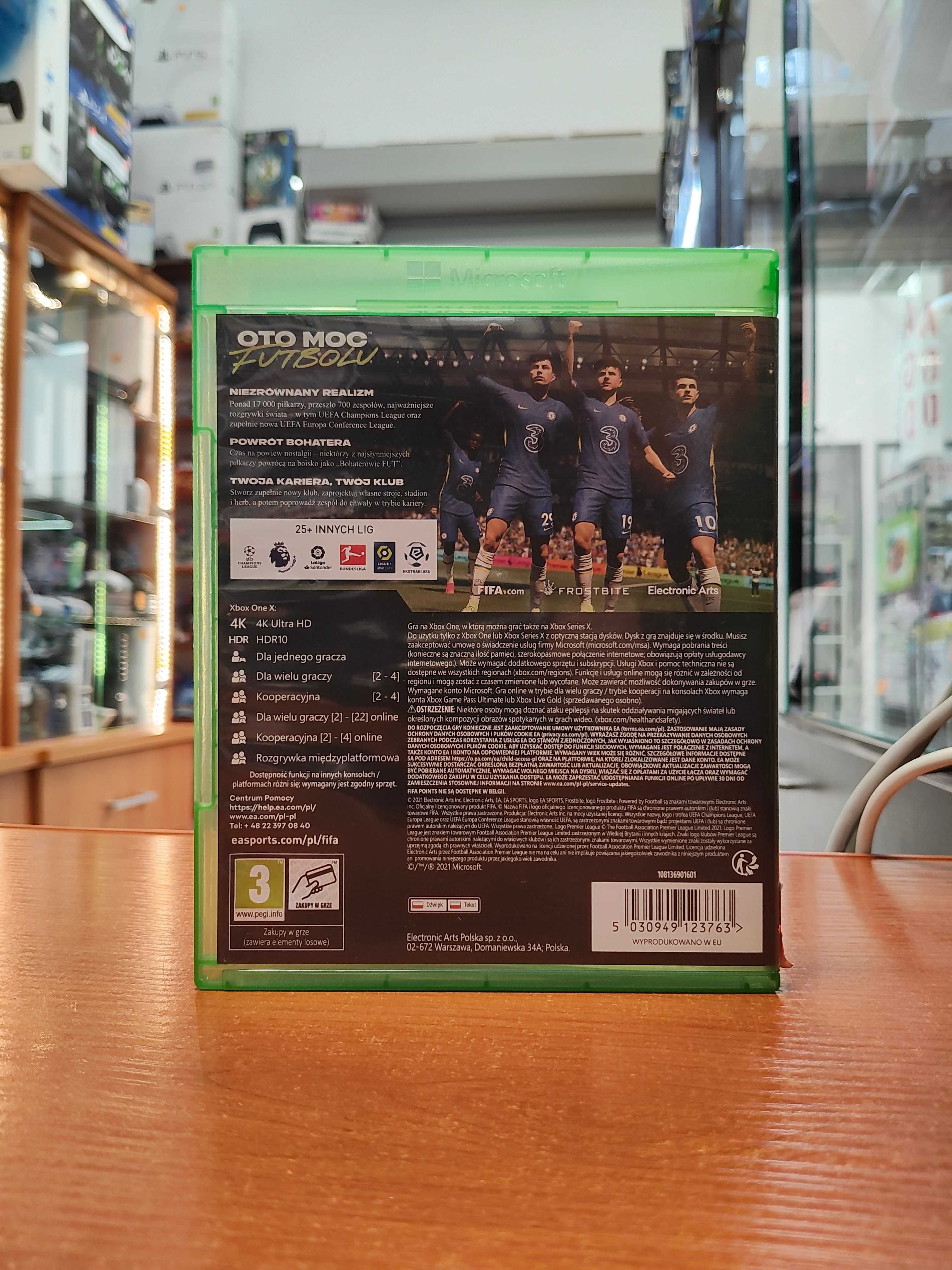 FIFA 22 XBOX ONE Series X SKlep Wysyłka Wymiana