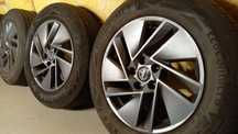QASHQAI III J12 ALUFELGI KOŁA FELGI 215/65/R17 Czujniki ciśnienia.