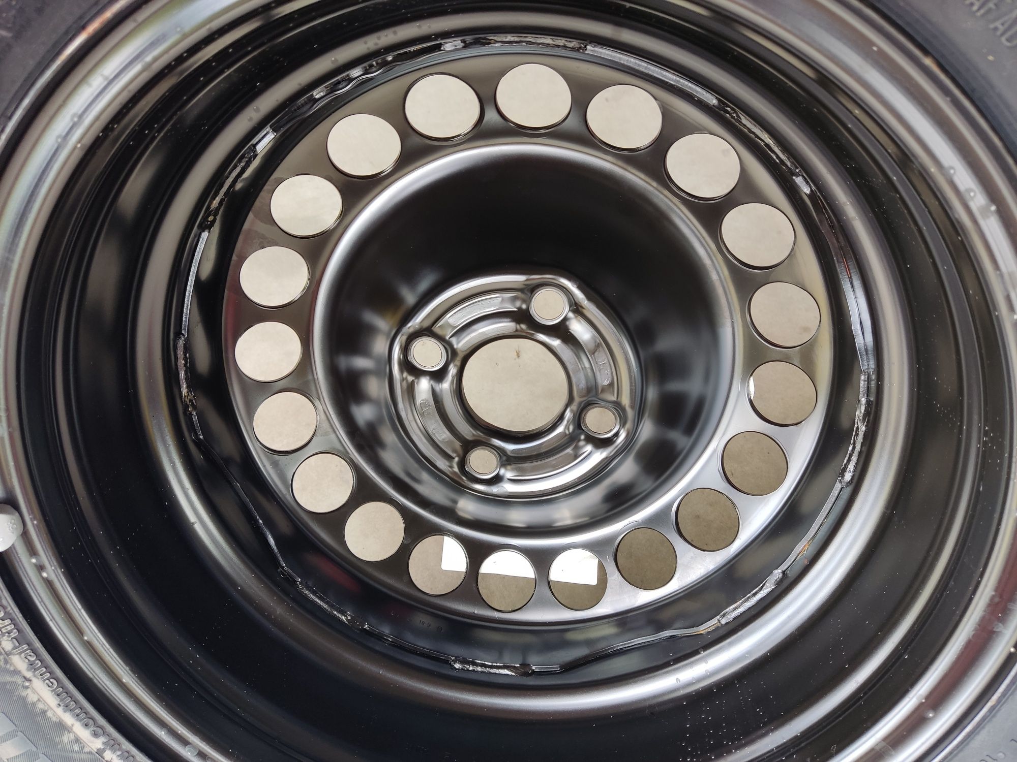 Opel Corsa E Adam Koło zapasowe lewarek klucz 4x100