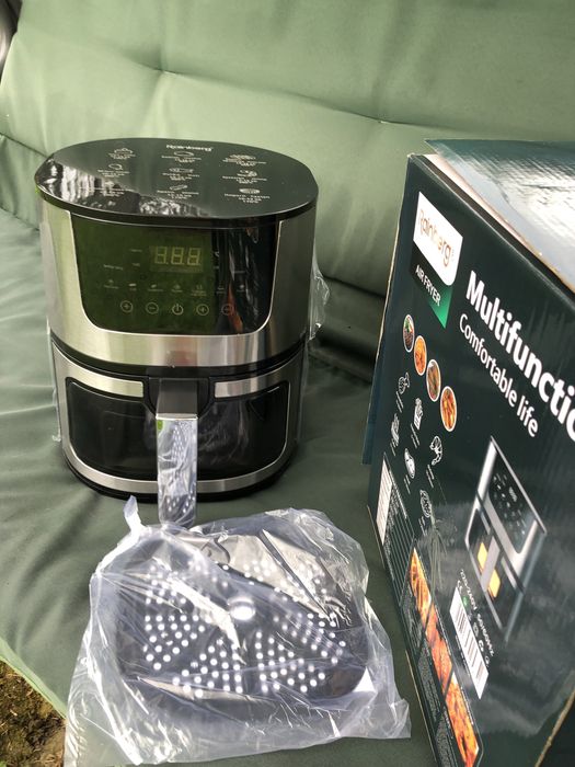 Аерогриль аэрофритюрница мультипіч фритюрниця аерогріль 8л